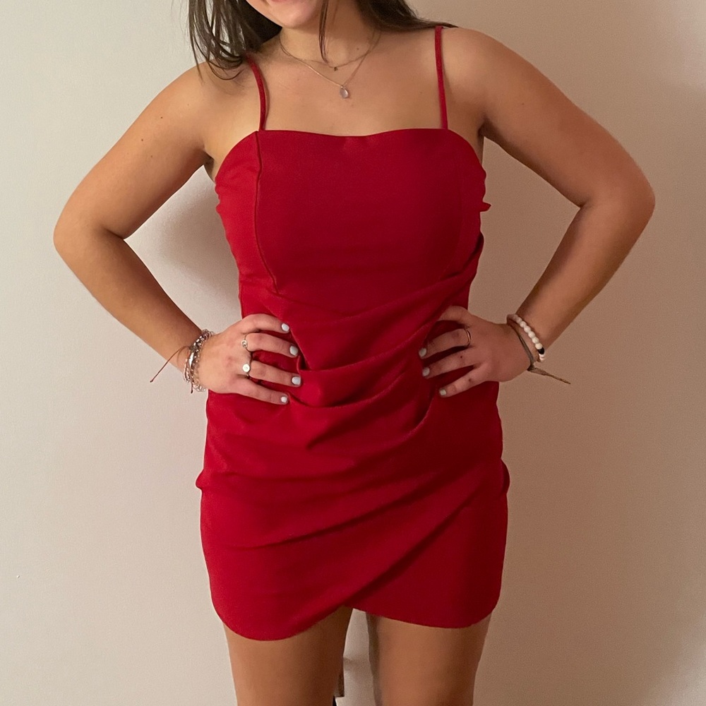 Red Cocktail Dress